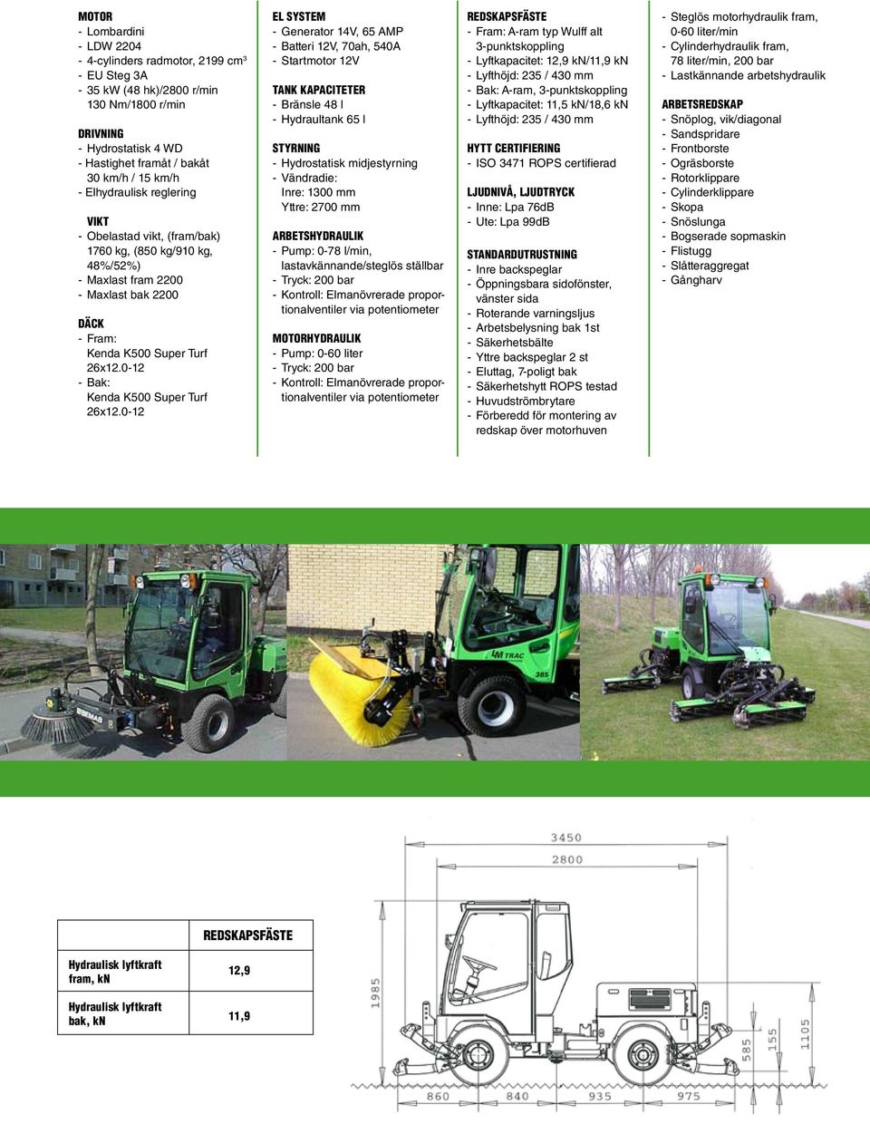 0-12 - Bak: Kenda K500 Super Turf 26x12.