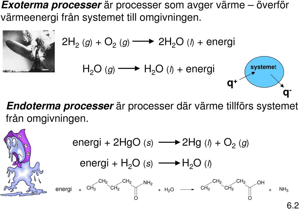 processer är processer där värme tillförs systemet från omgivningen.