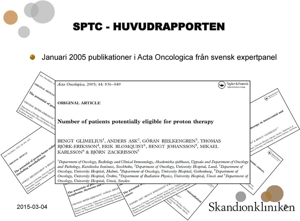 publikationer i Acta