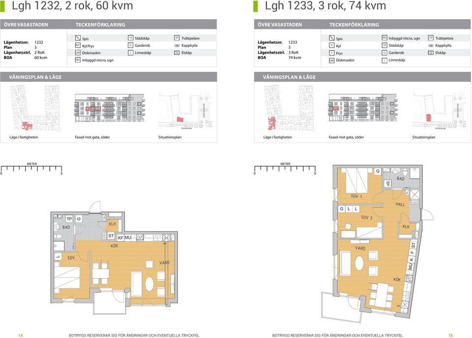 1233 Plan 3 Lägenhetsstrl.