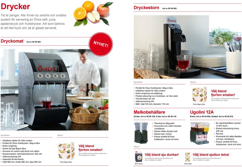 Servera med tryck. Snabba serveringssystem för dryck och portionering - PDF  Gratis nedladdning