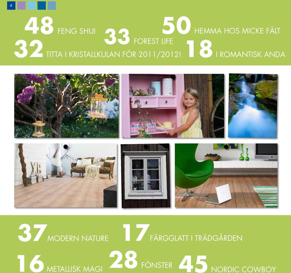18 I ROMANTISK ANDA 37MODERN NATURE 17FÄRGGLATT I