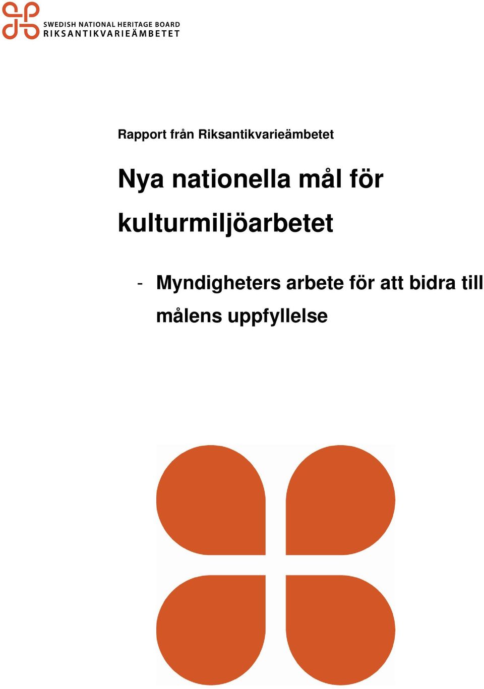 nationella mål för