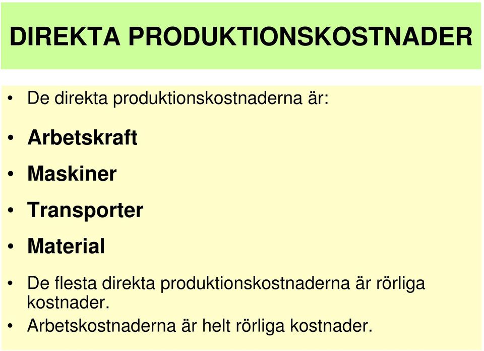 Transporter Material De flesta direkta