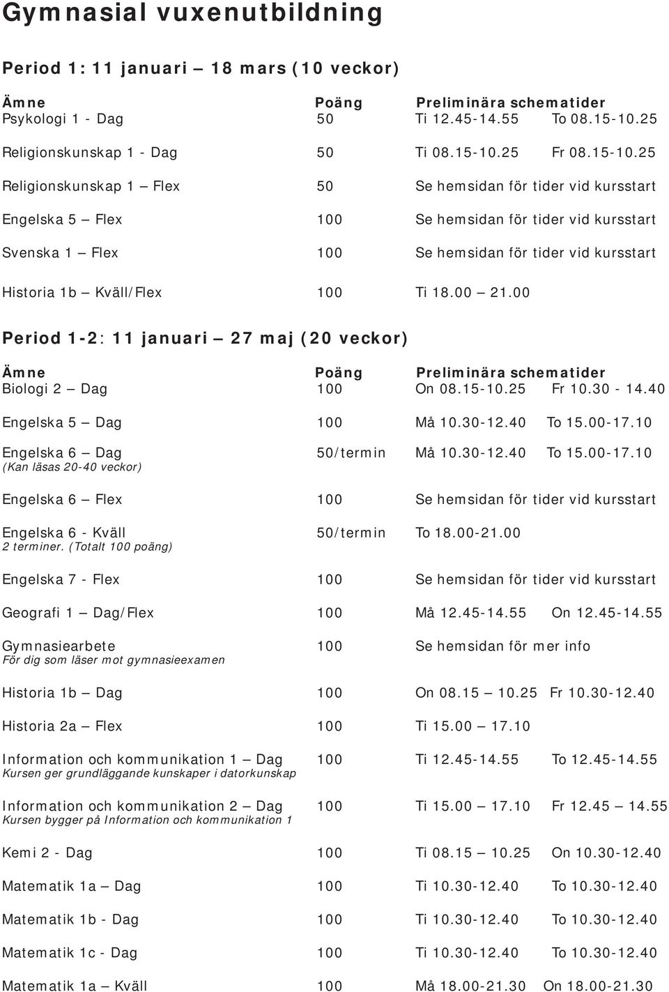 25 Fr 08.15-10.