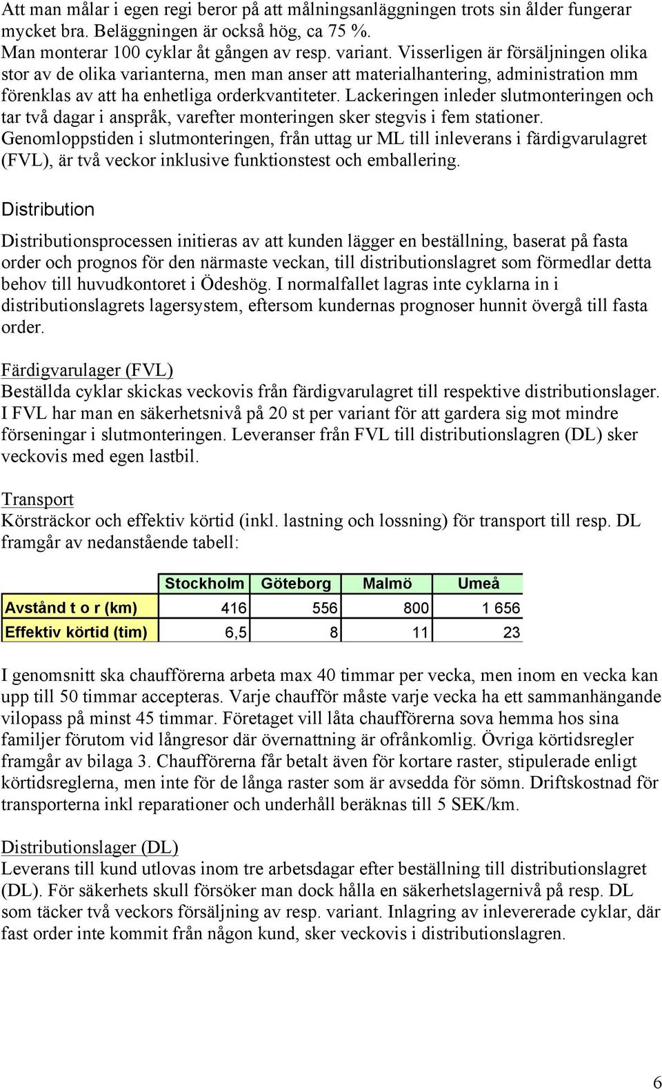 Lackeringen inleder slutmonteringen och tar två dagar i anspråk, varefter monteringen sker stegvis i fem stationer.