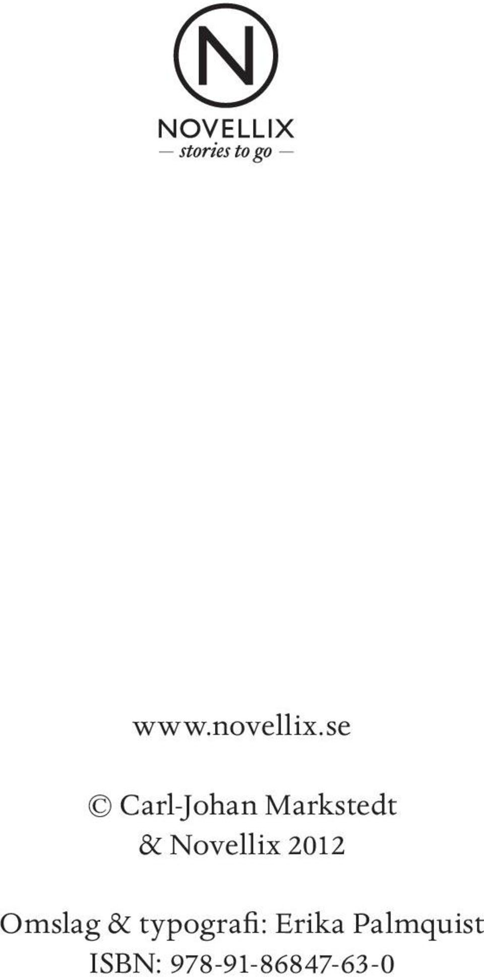 Novellix 2012 Omslag &