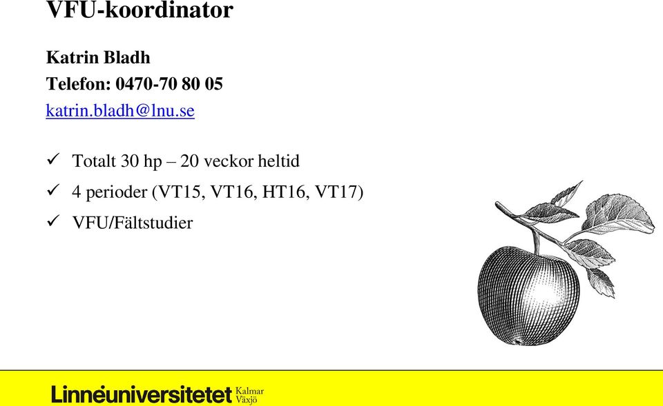 se Totalt 30 hp 20 veckor heltid 4