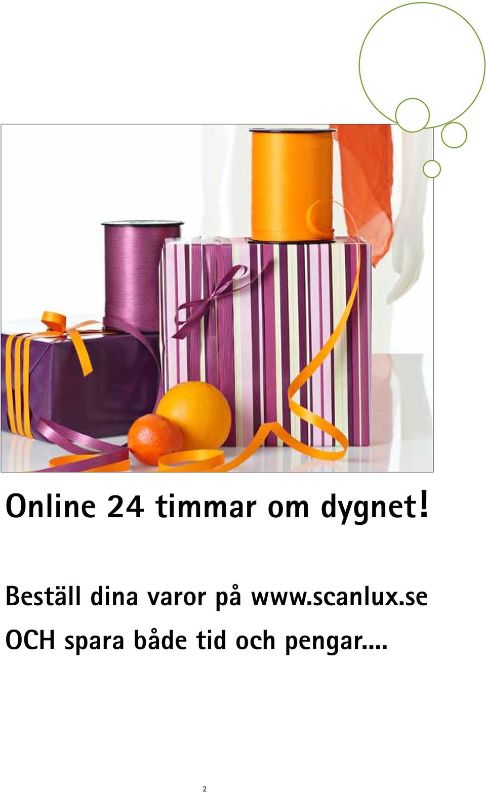 Beställ dina varor på