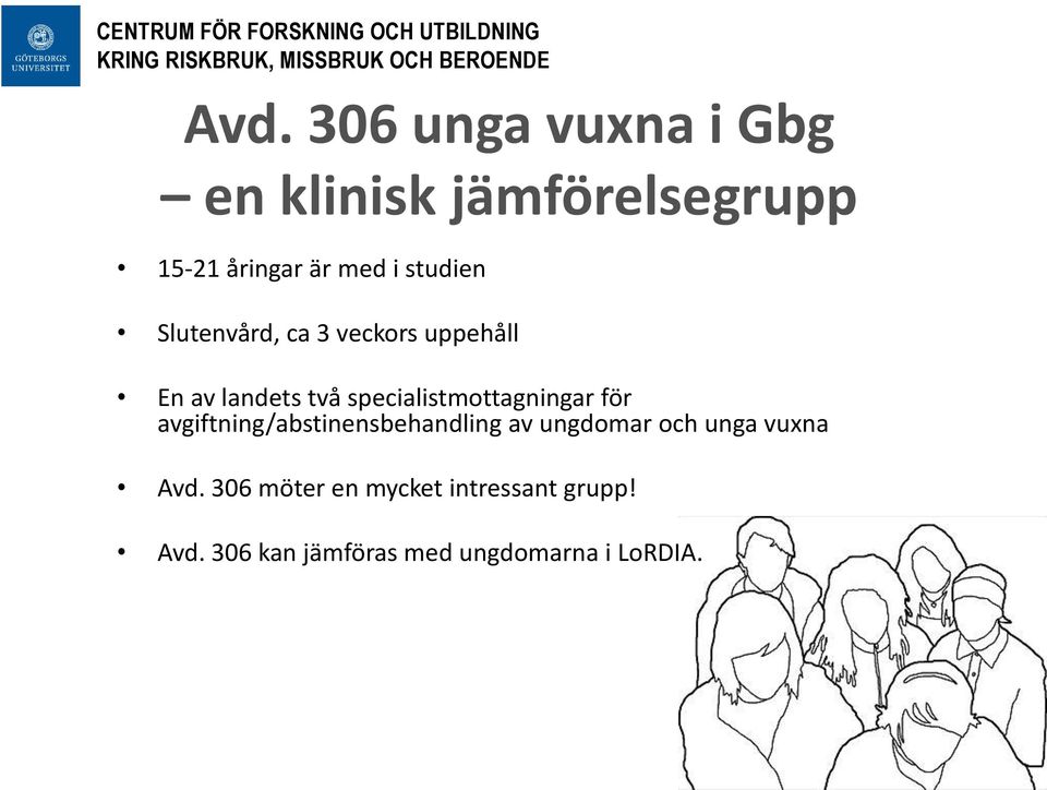 specialistmottagningar för avgiftning/abstinensbehandling av ungdomar och