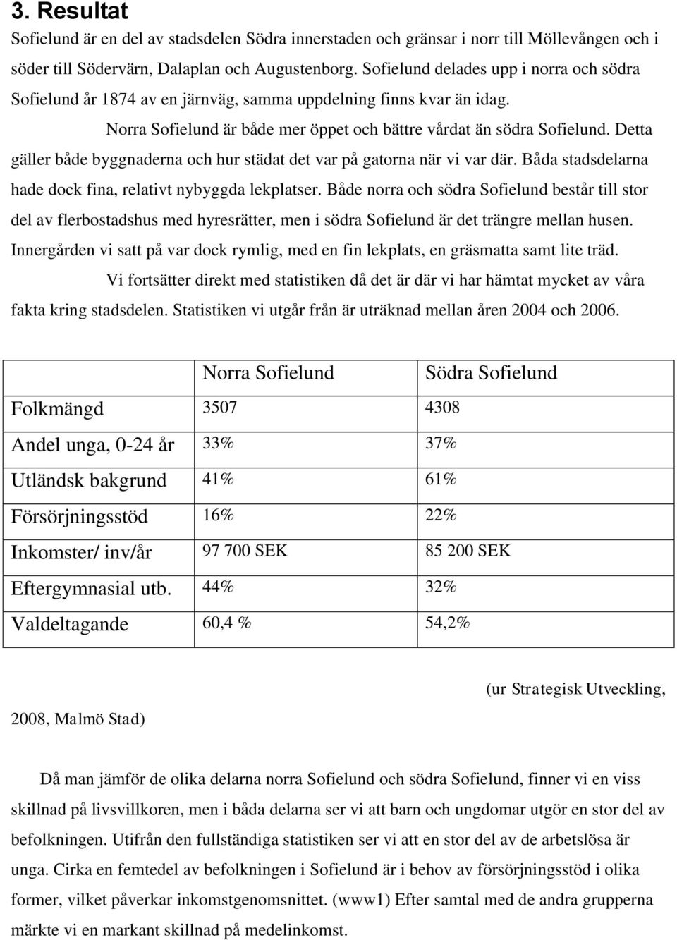 Detta gäller både byggnaderna och hur städat det var på gatorna när vi var där. Båda stadsdelarna hade dock fina, relativt nybyggda lekplatser.