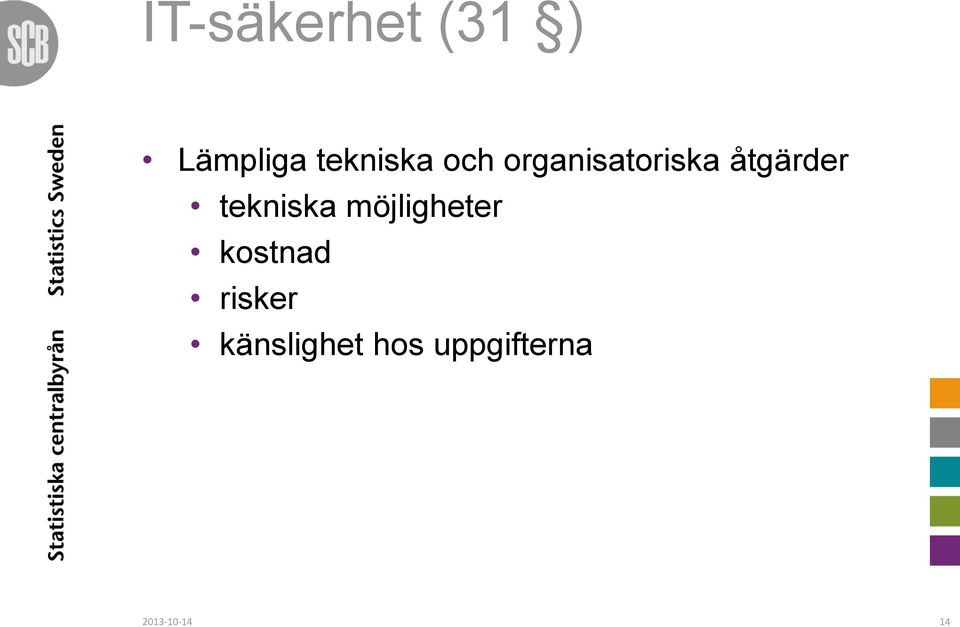 tekniska möjligheter kostnad risker