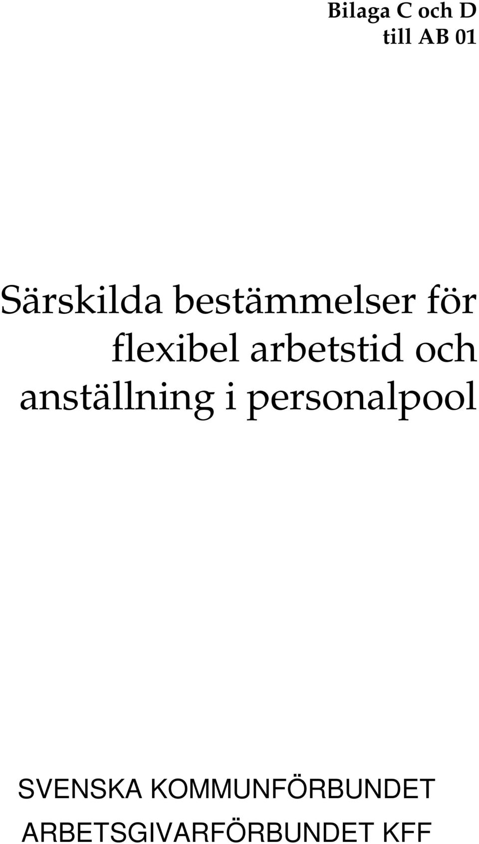 och anställning i personalpool