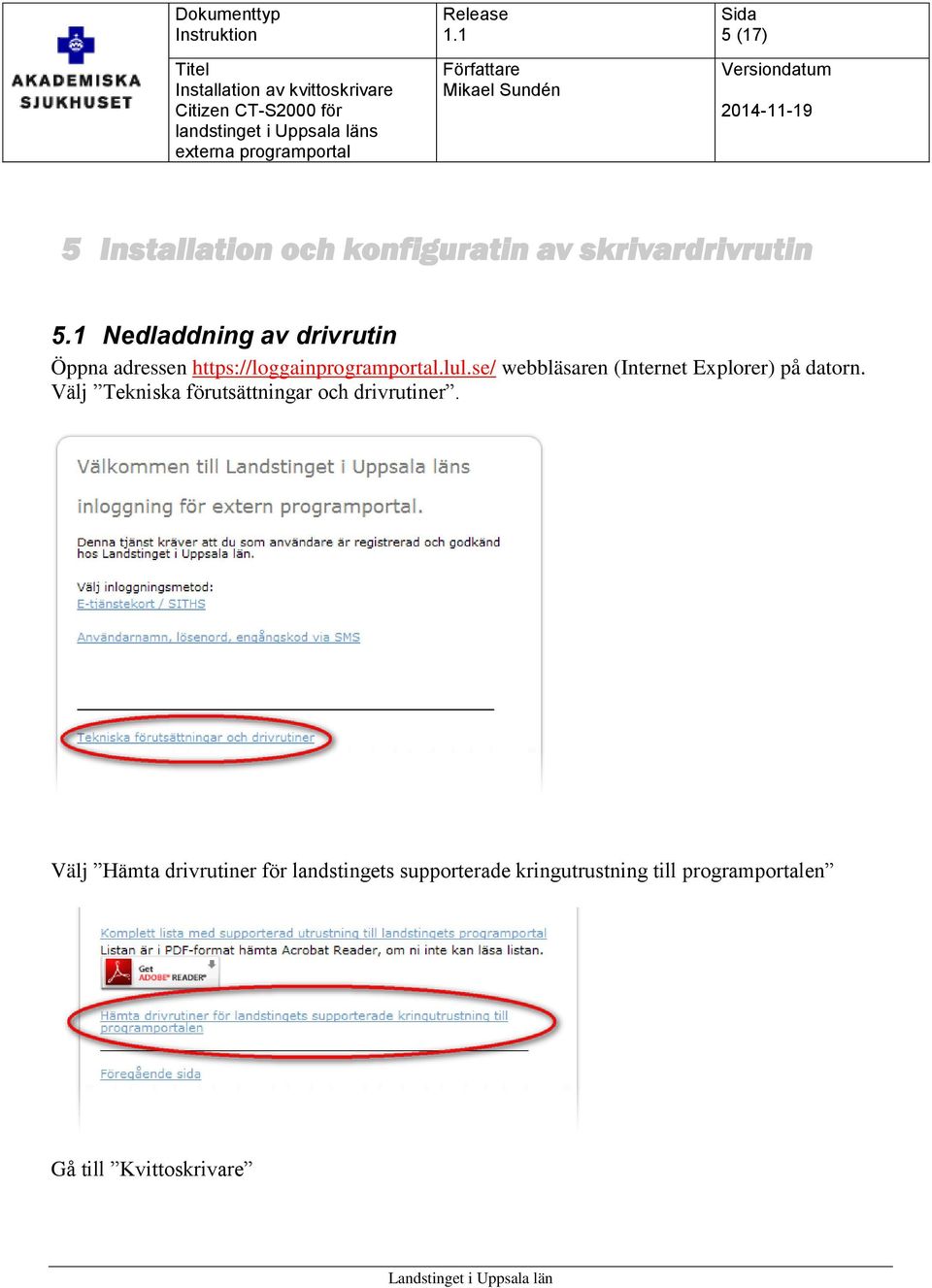 se/ webbläsaren (Internet Explorer) på datorn.