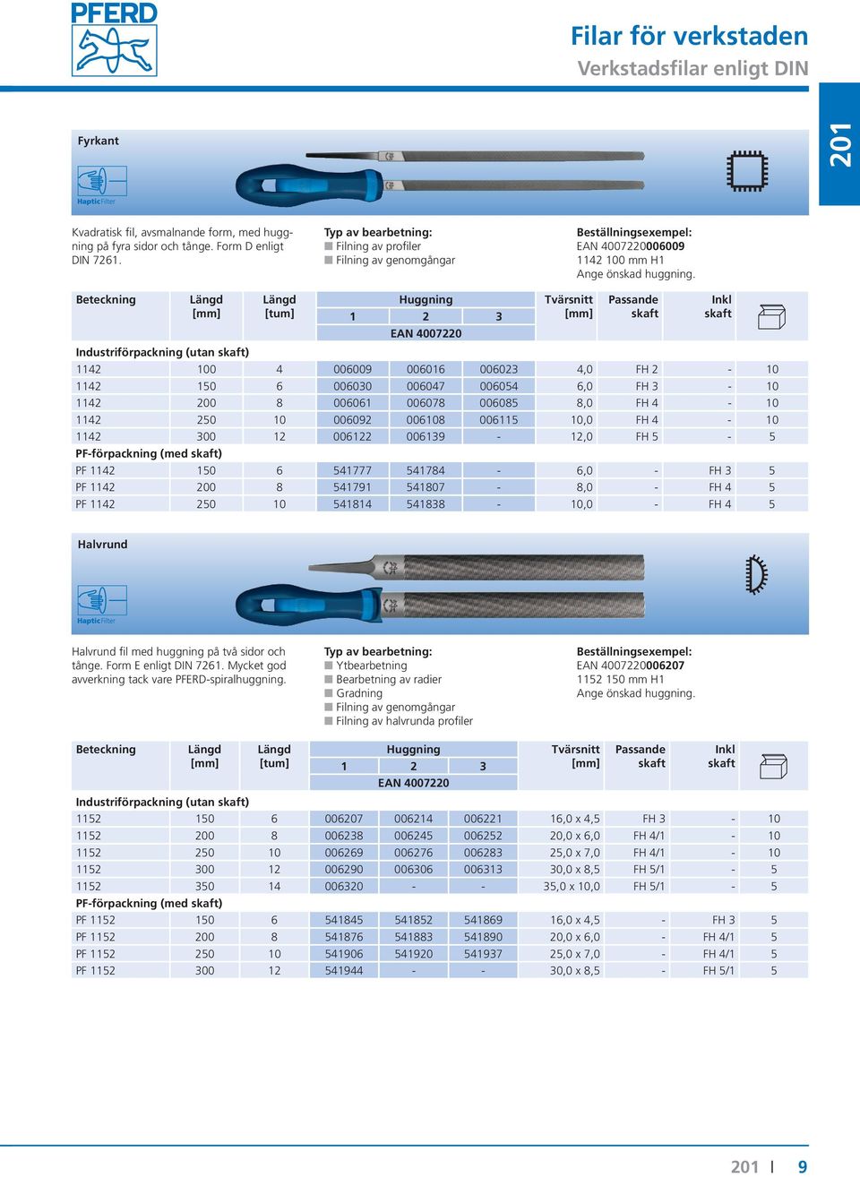 1 2 3 Industriförpackning (utan ) 1142 100 4 006009 006016 006023 4,0 FH 2-10 1142 150 6 006030 006047 006054 6,0 FH 3-10 1142 200 8 006061 006078 006085 8,0 FH 4-10 1142 250 10 006092 006108 006115