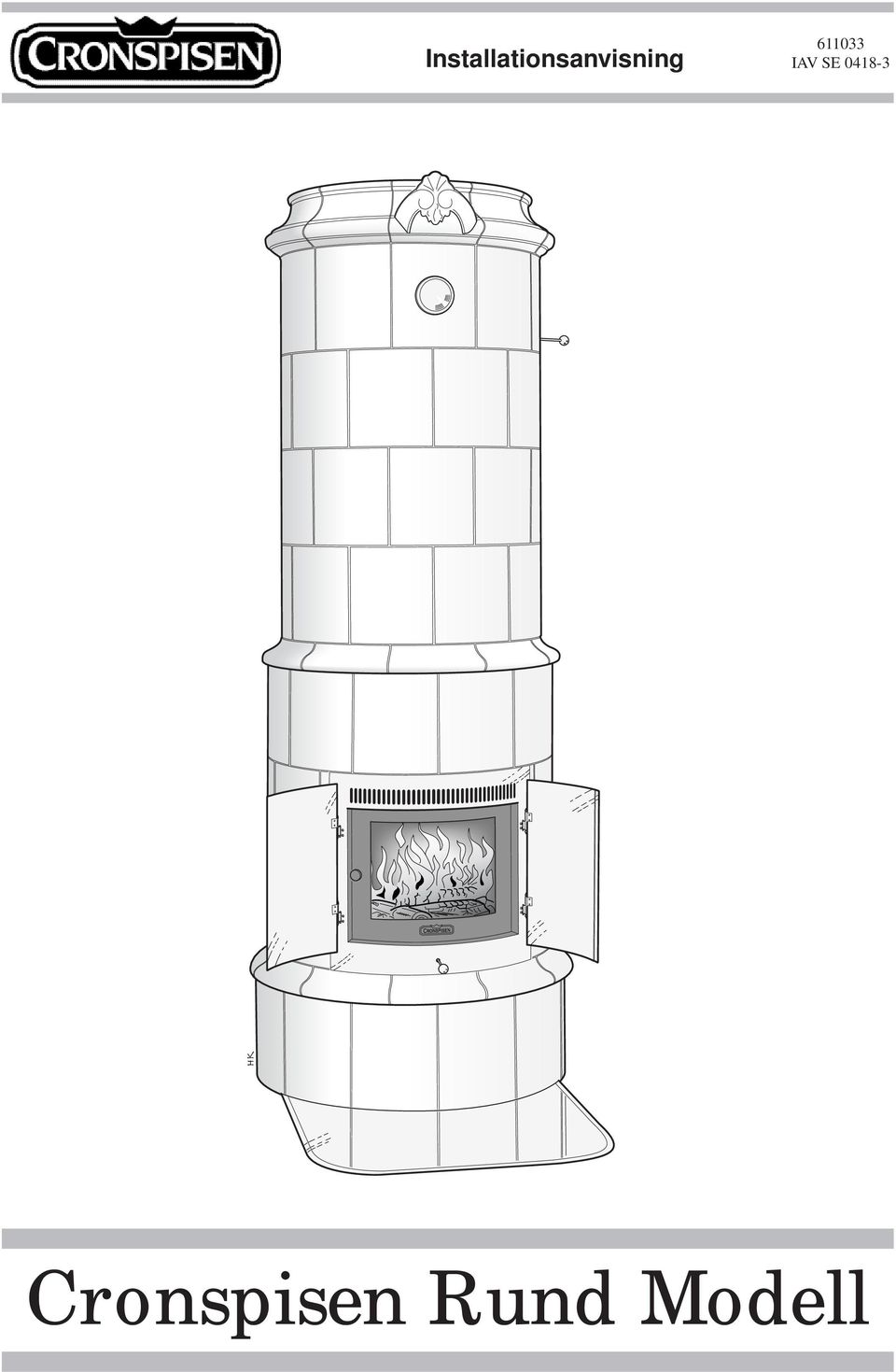 Installationsanvisning IAV SE Cronspisen Rund Modell - PDF Gratis  nedladdning