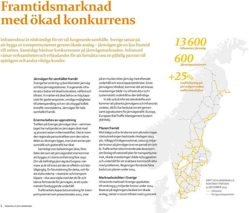 Infranord vässar verksamheten och erbjudandet för att fortsätta vara en pålitlig partner till spårägare och andra viktiga kunder.