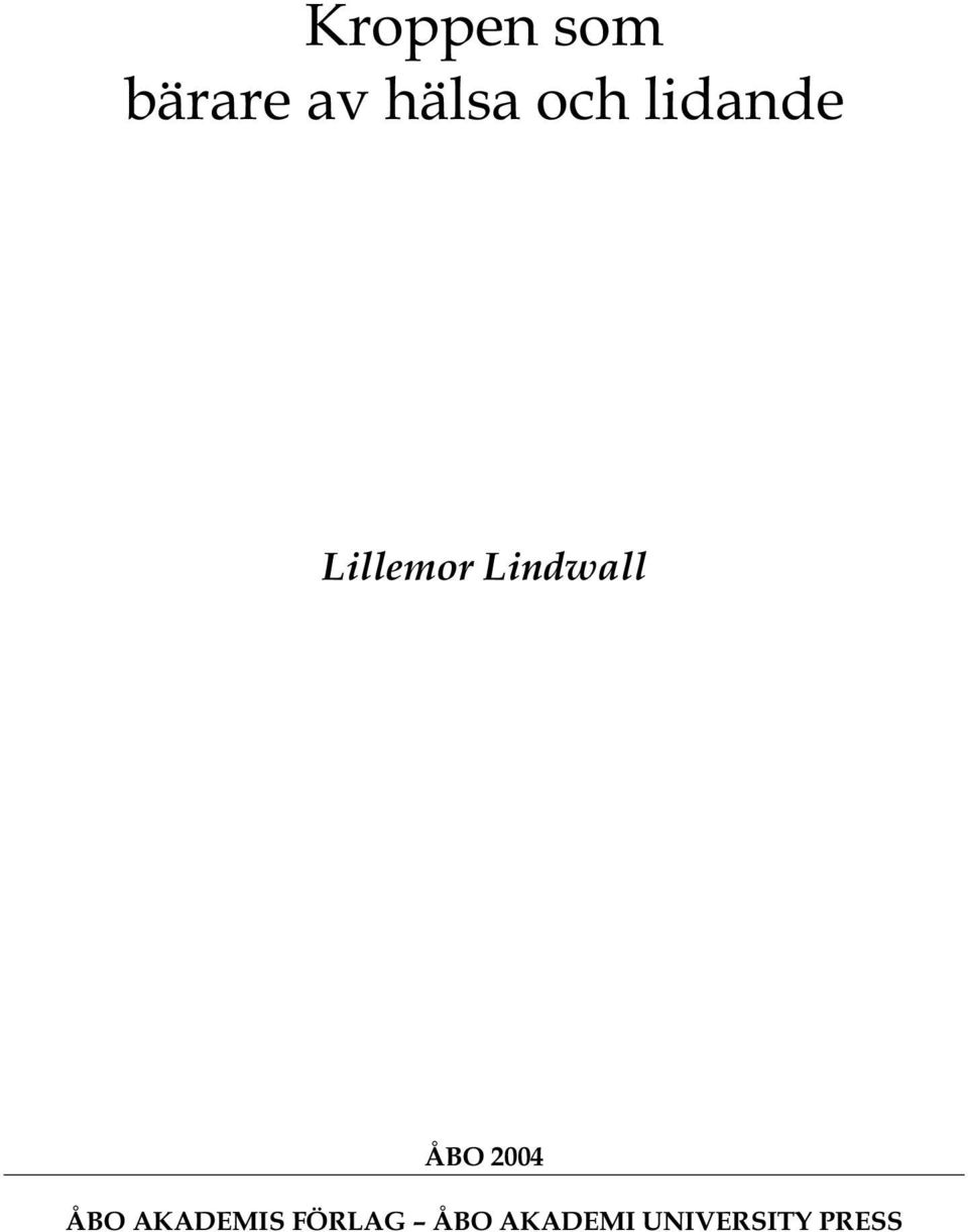 Lindwall ÅBO 2004 ÅBO