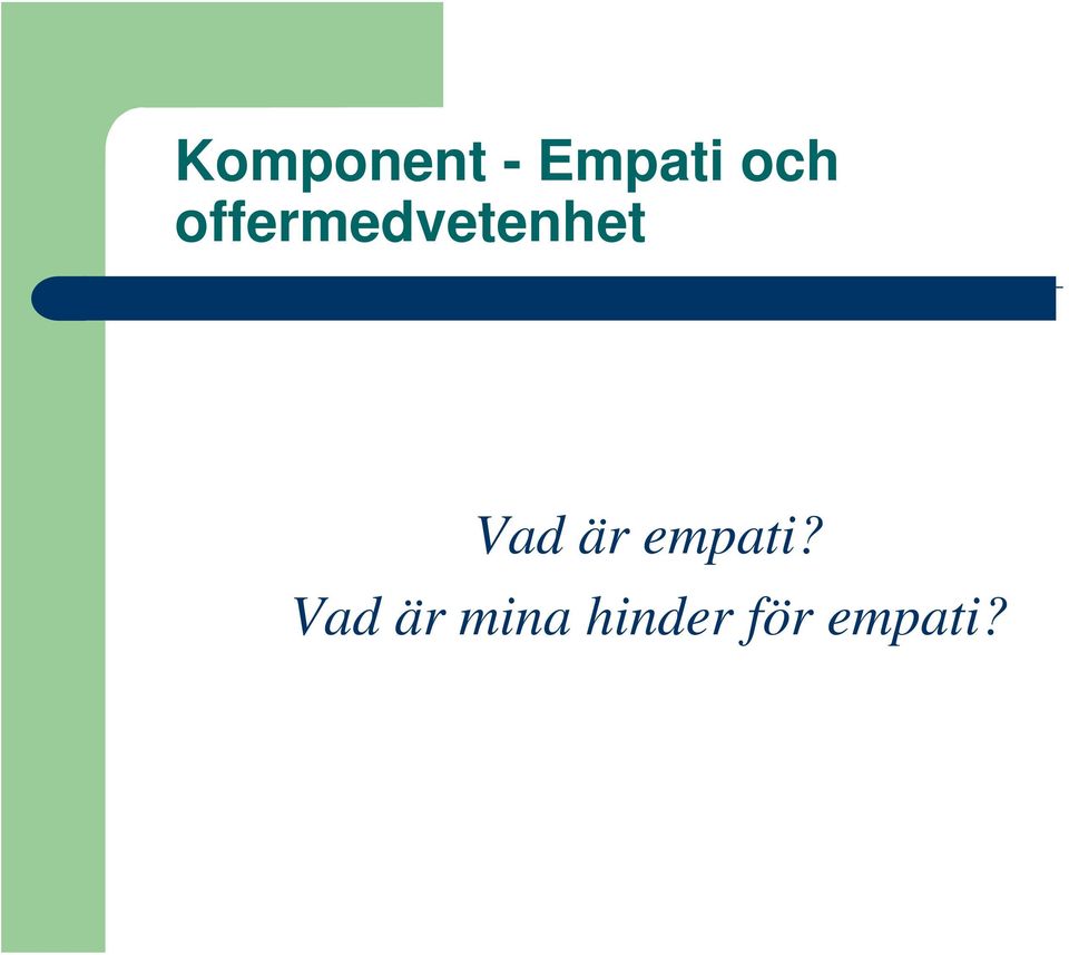 Vad är empati?