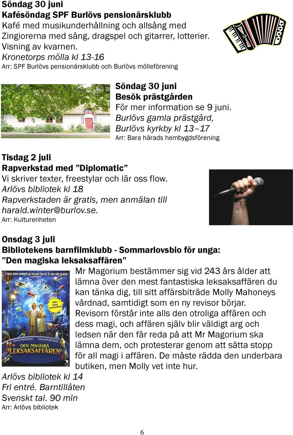 Arlövs bibliotek kl 18 Rapverkstaden är gratis, men anmälan till harald.winter@burlov.se.
