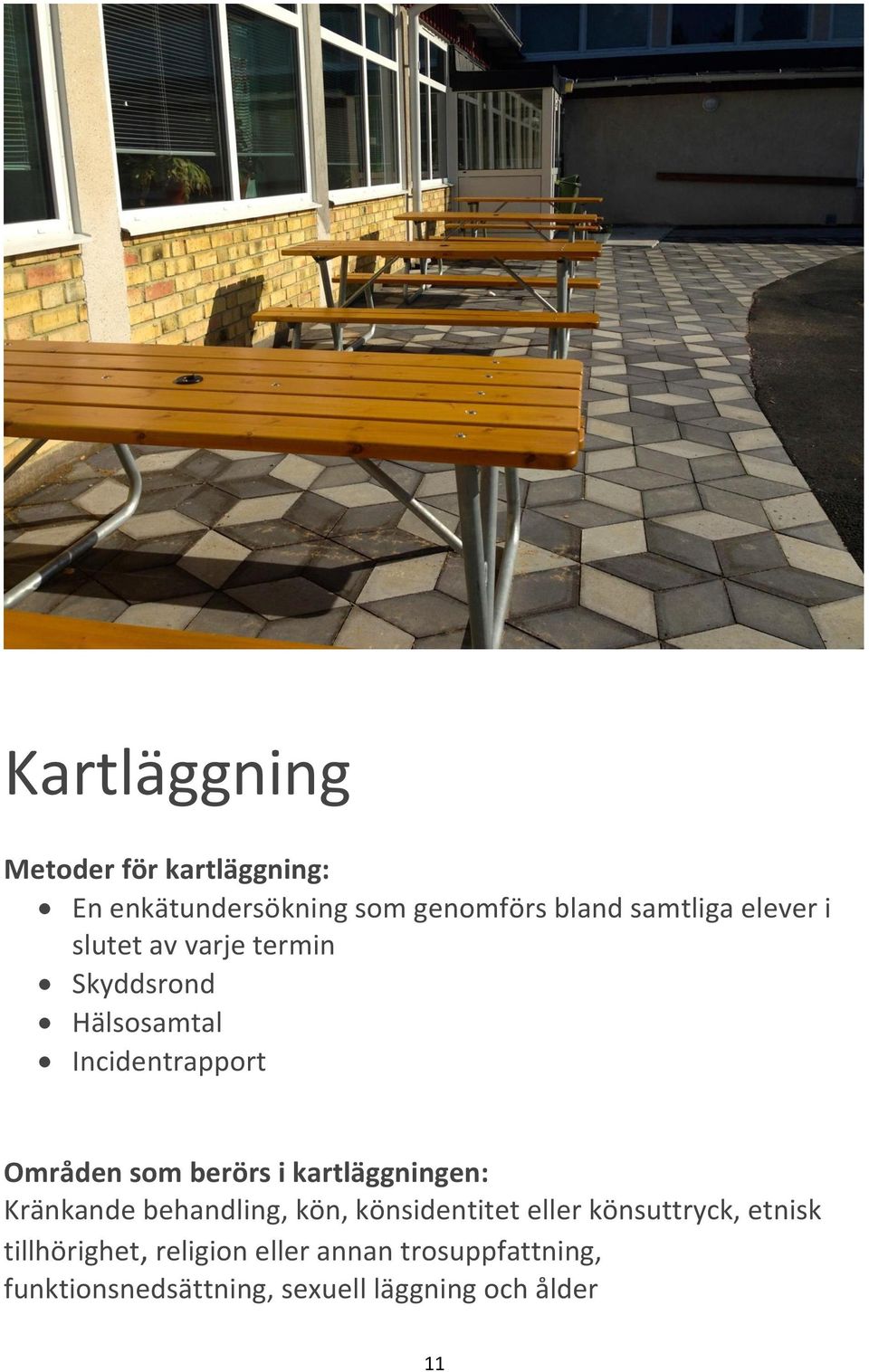 kartläggningen: Kränkande behandling, kön, könsidentitet eller könsuttryck, etnisk