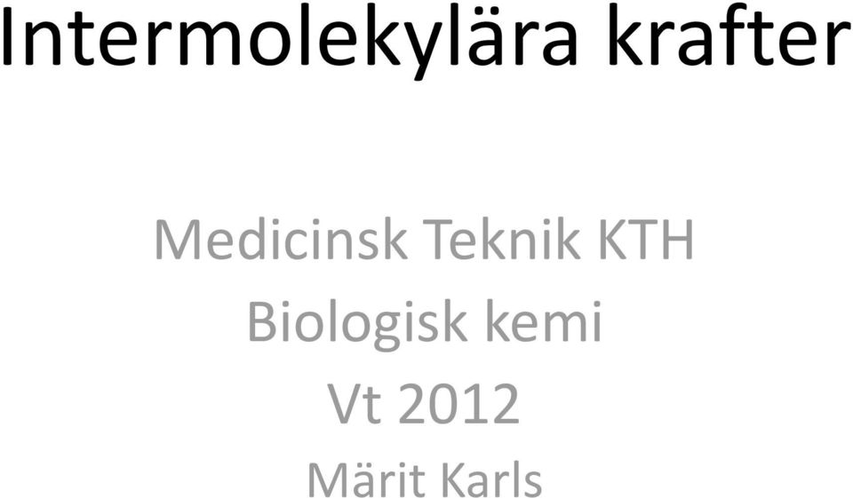 Teknik KTH