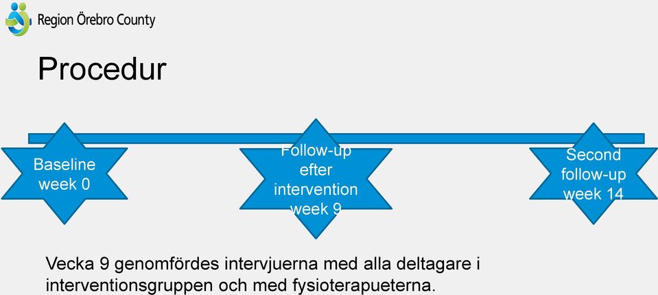 Vecka 9 genomfördes intervjuerna med alla