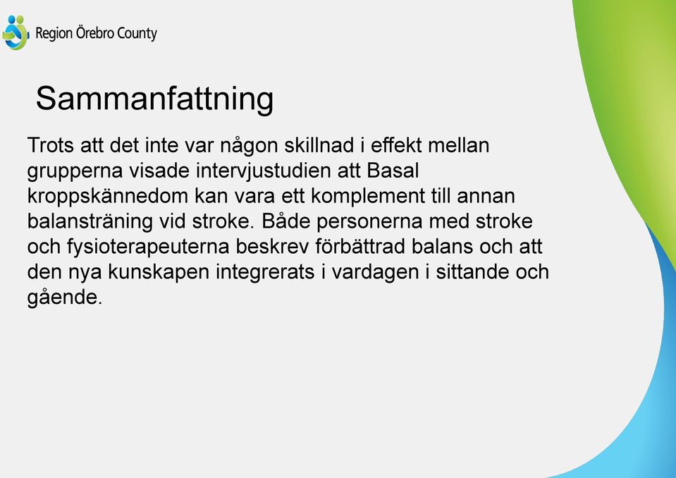 balansträning vid stroke.