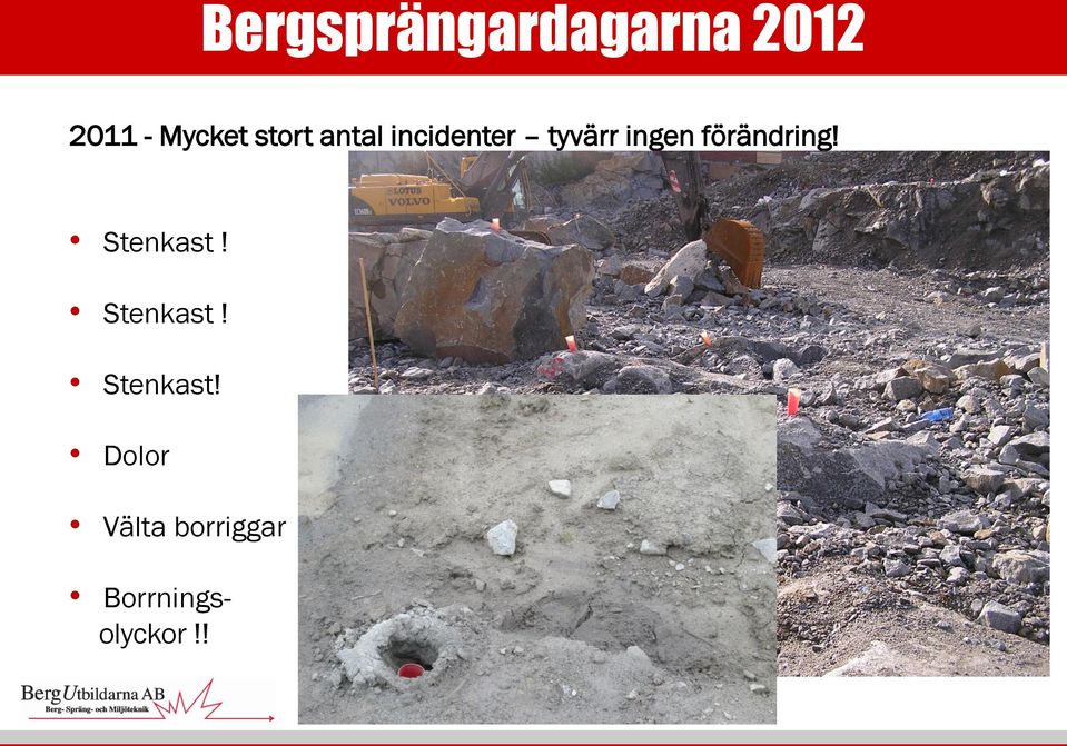 förändring! Stenkast!