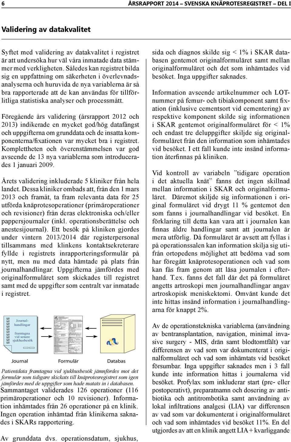 och processmått.