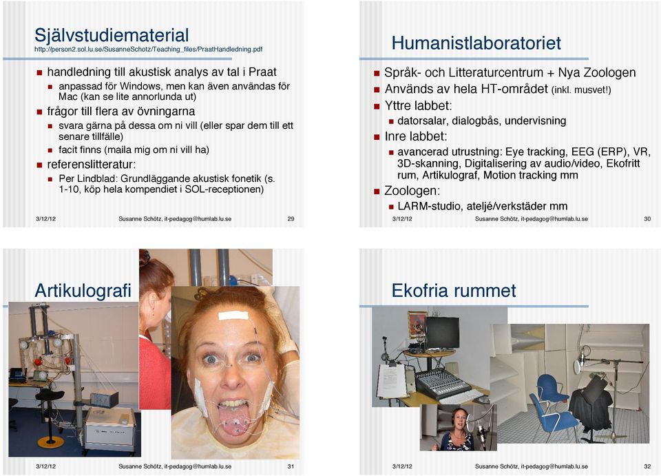 )! Yttre labbet:! svara gärna på dessa om ni vill (eller spar dem till ett senare tillfälle)! facit finns (maila mig om ni vill ha)! Inre labbet: referenslitteratur:!