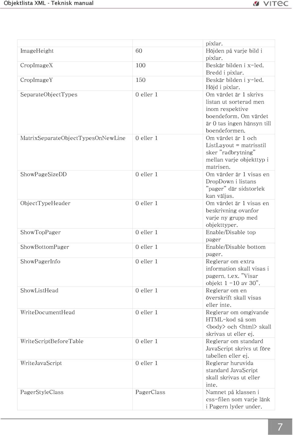 MatrixSeparateObjectTypesOnNewLine 0 eller 1 Om värdet är 1 och ListLayout = matrisstil sker radbrytning mellan varje objekttyp i matrisen.