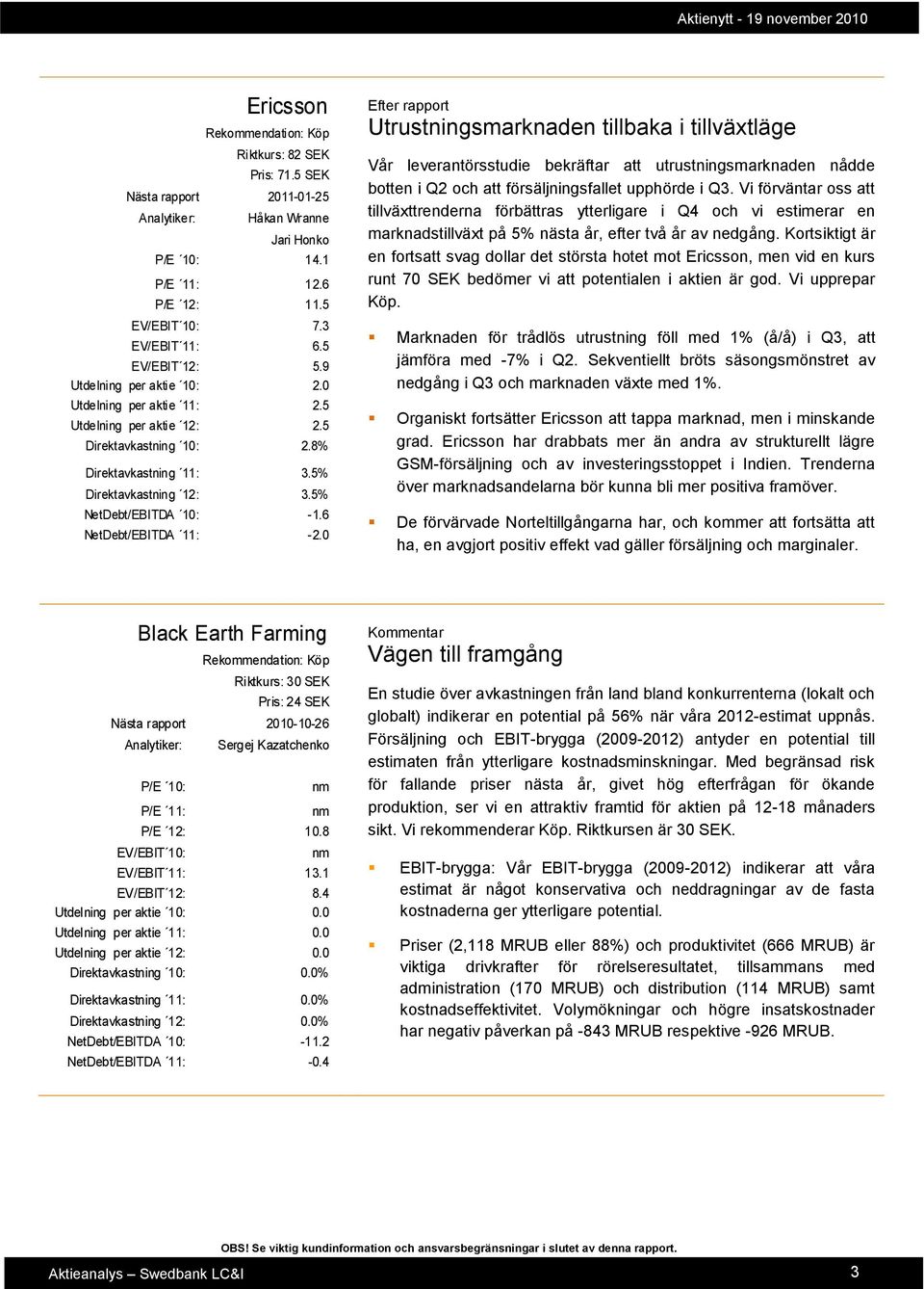 5% NetDebt/EBITDA 10: -1.6 NetDebt/EBITDA 11: -2.