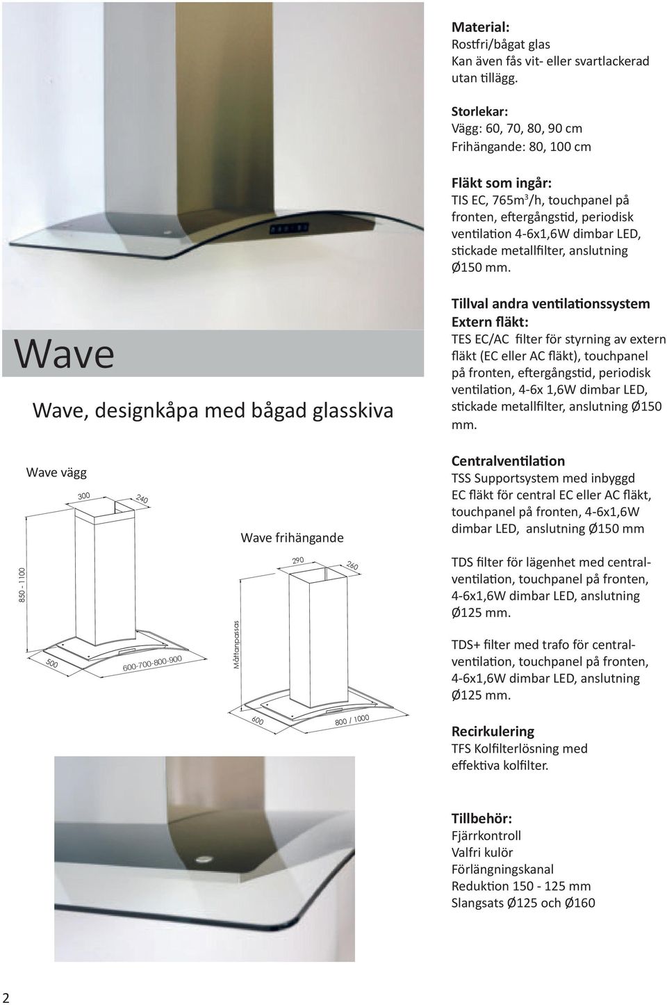 Ø150 mm.