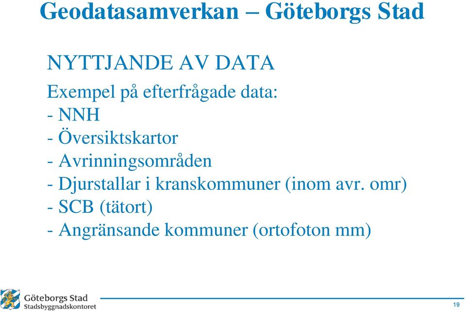Avrinningsområden - Djurstallar i kranskommuner (inom