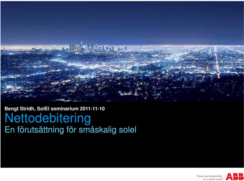 Nettodebitering En