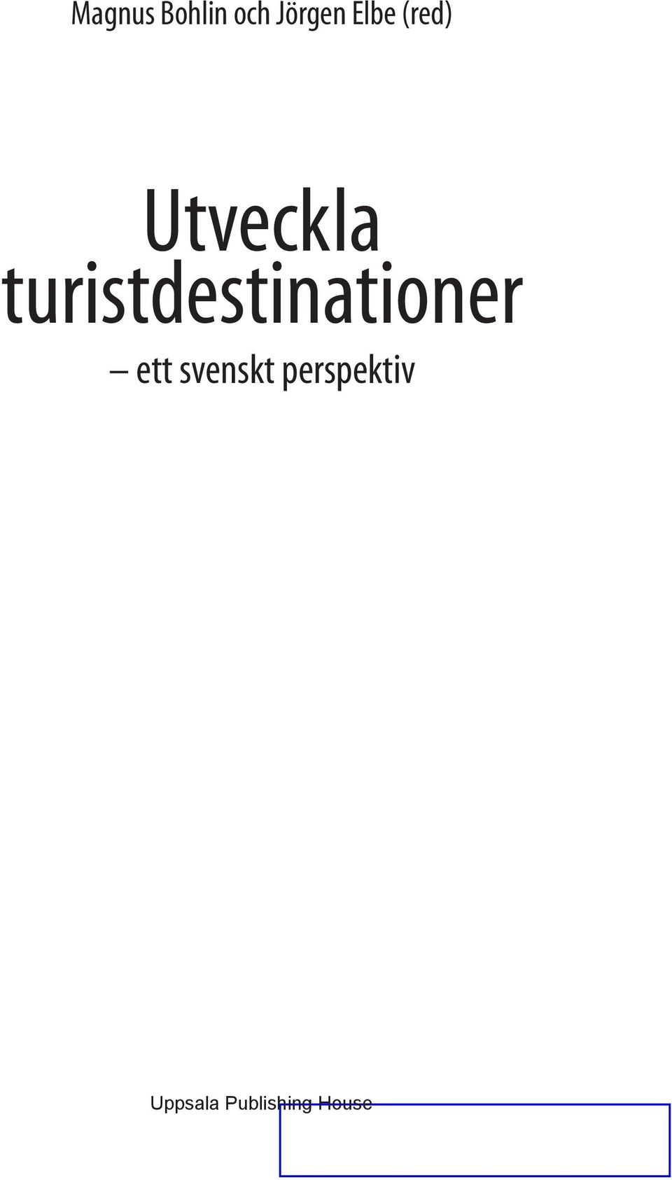 svenskt perspektiv Uppsala Publishing