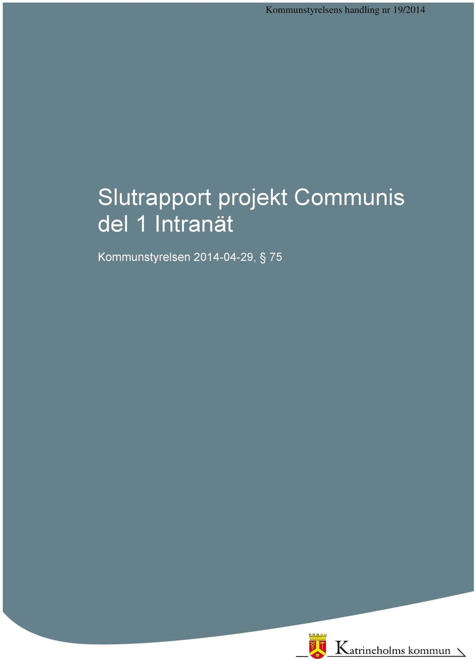 projekt Communis del 1