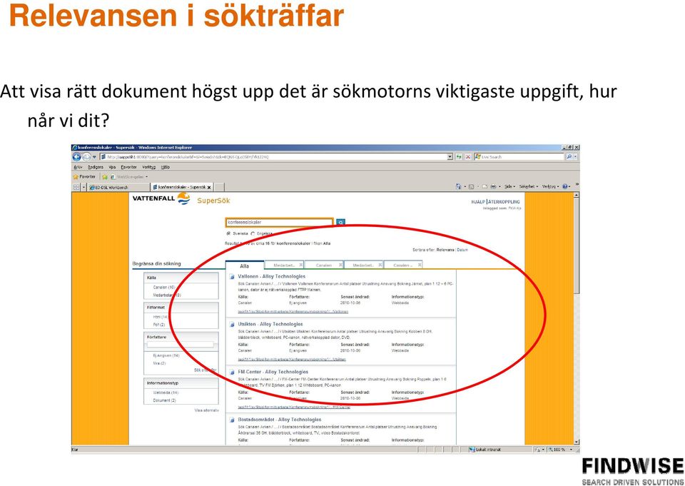 upp det är sökmotorns