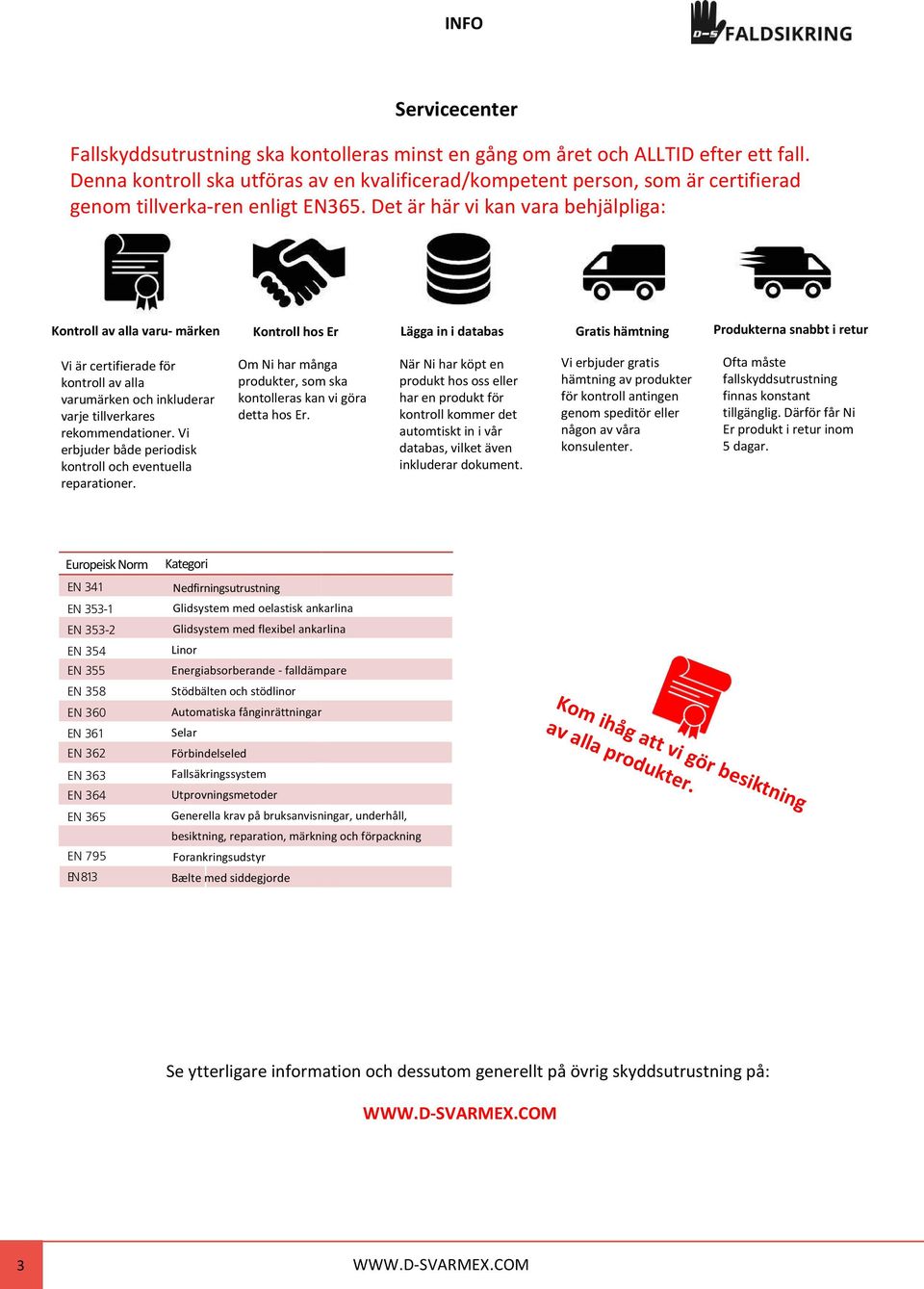 Det är här vi kan vara behjälpliga: Kontroll av alla varu- märken Kontroll hos Er Lägga in i databas Gratis hämtning Produkterna snabbt i retur Vi är certifierade för kontroll av alla varumärken och