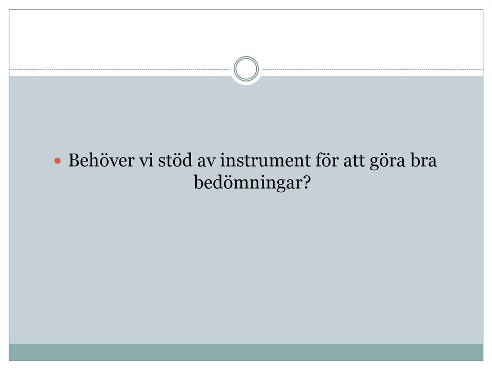 instrument för