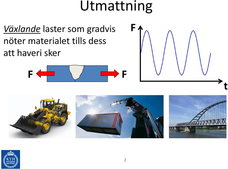 nöter materialet tills