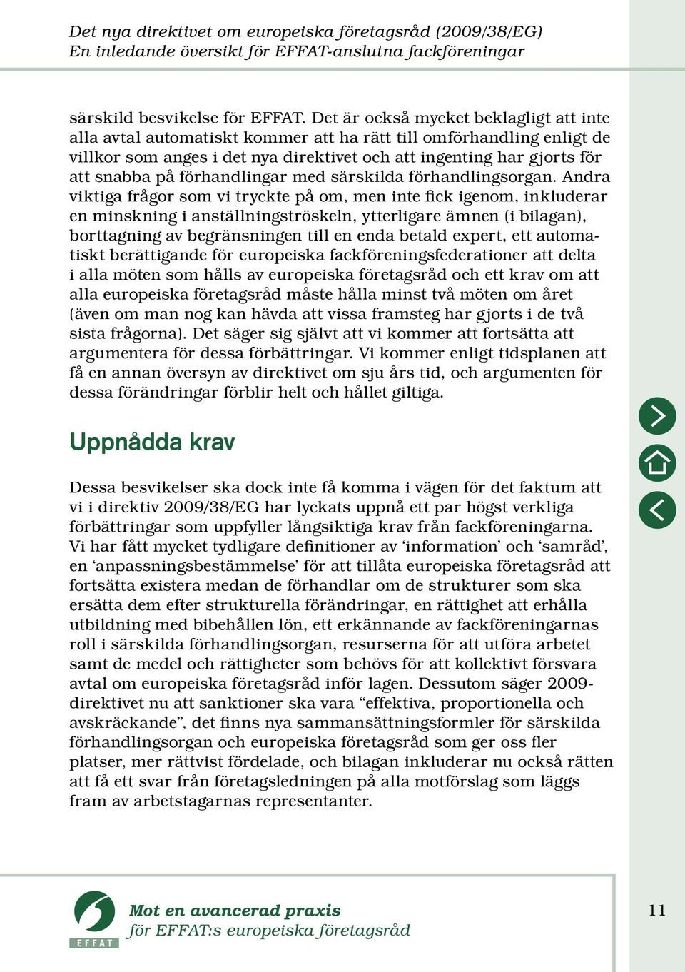 förhandlingar med särskilda förhandlingsorgan.