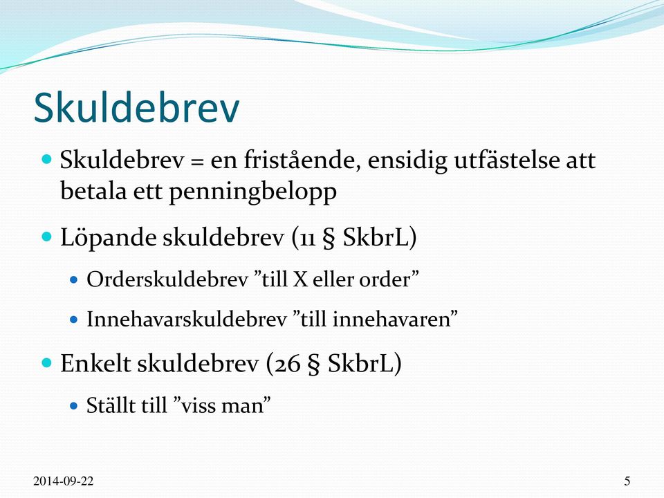 Enkelt Skuldebrev Vad Ar Skuldebrev Las Har Och Ladda Ner