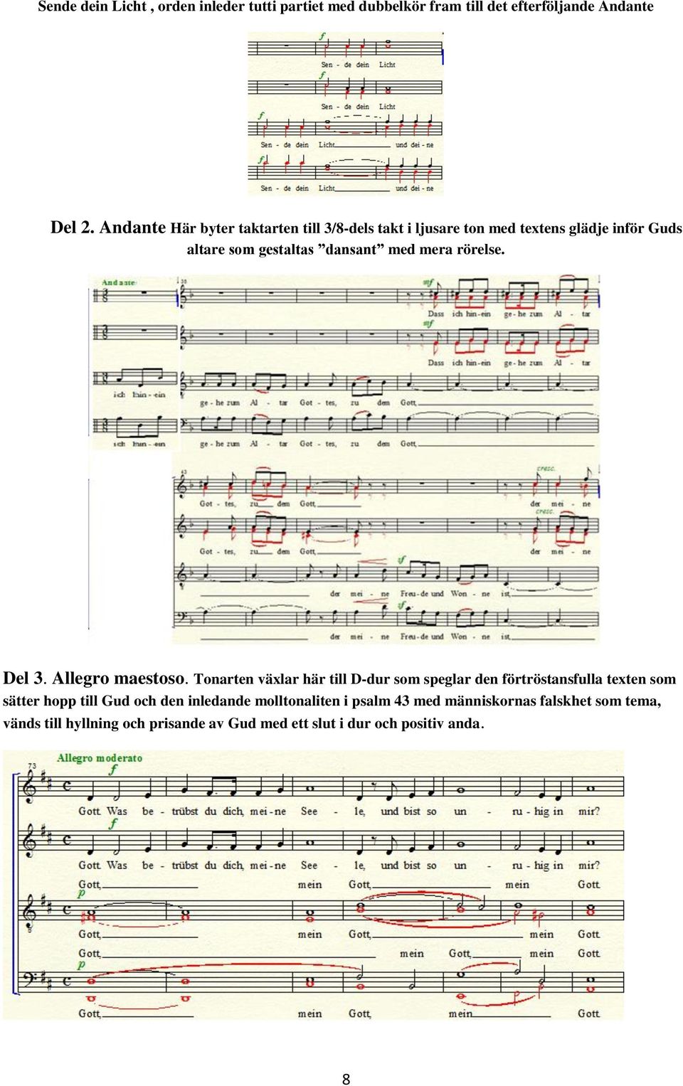 rörelse. Del 3. Allegro maestoso.