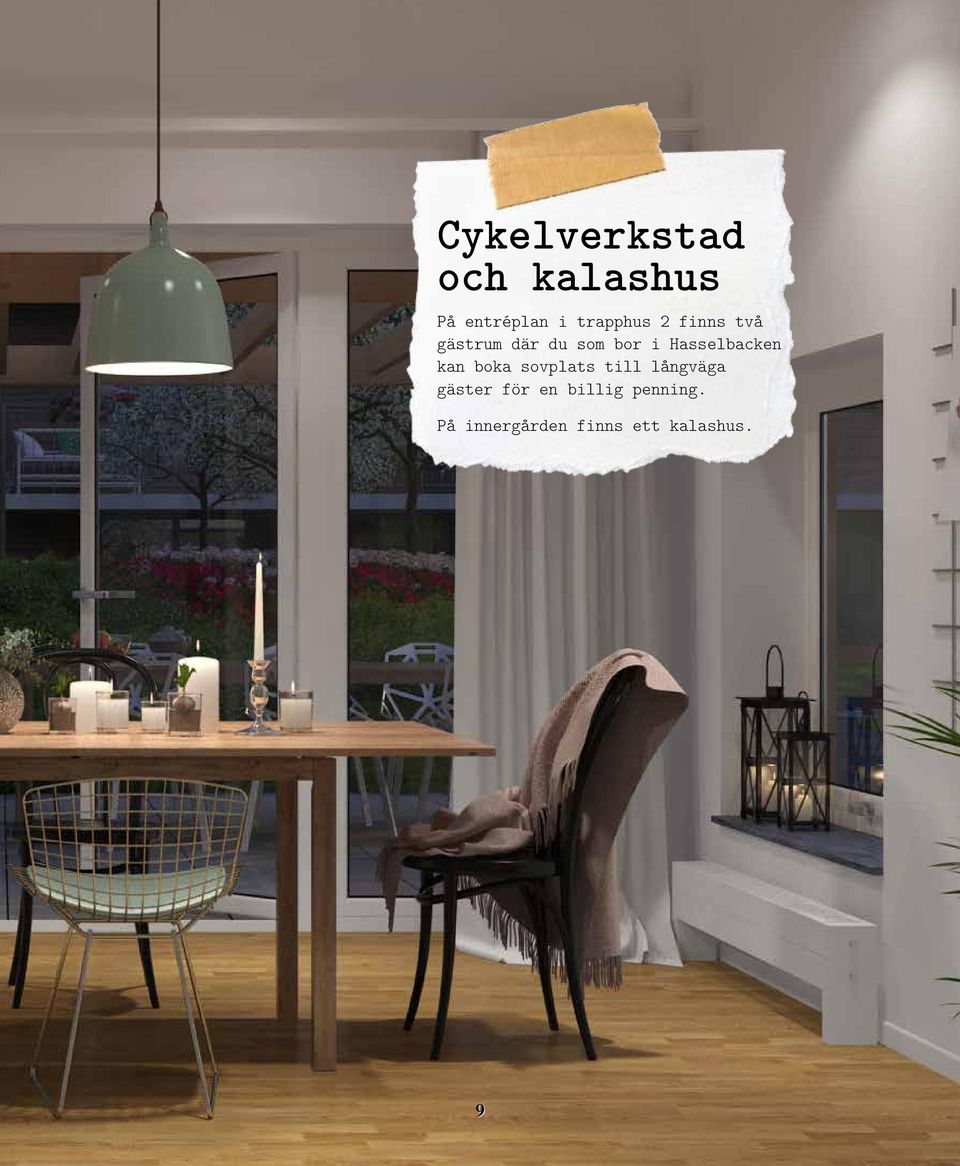 asselbacken kan boka sovplats till långväga