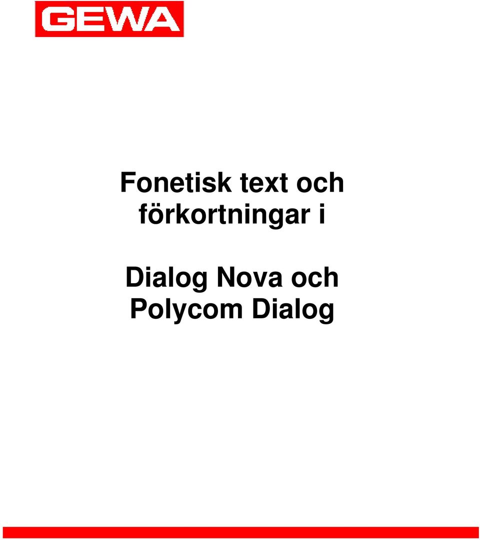 förkortningar i