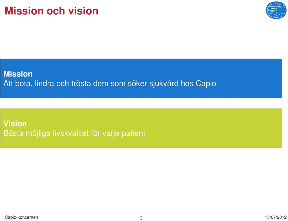 sjukvård hos Capio Vision Bästa