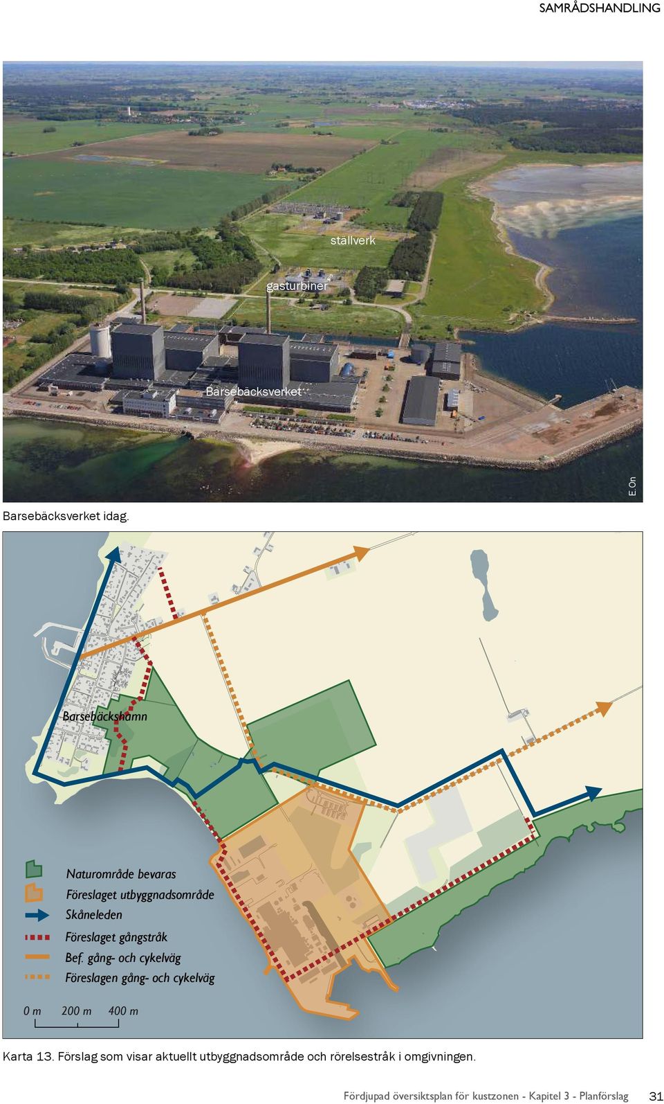 Skåneleden Föreslaget gångstråk Bef.