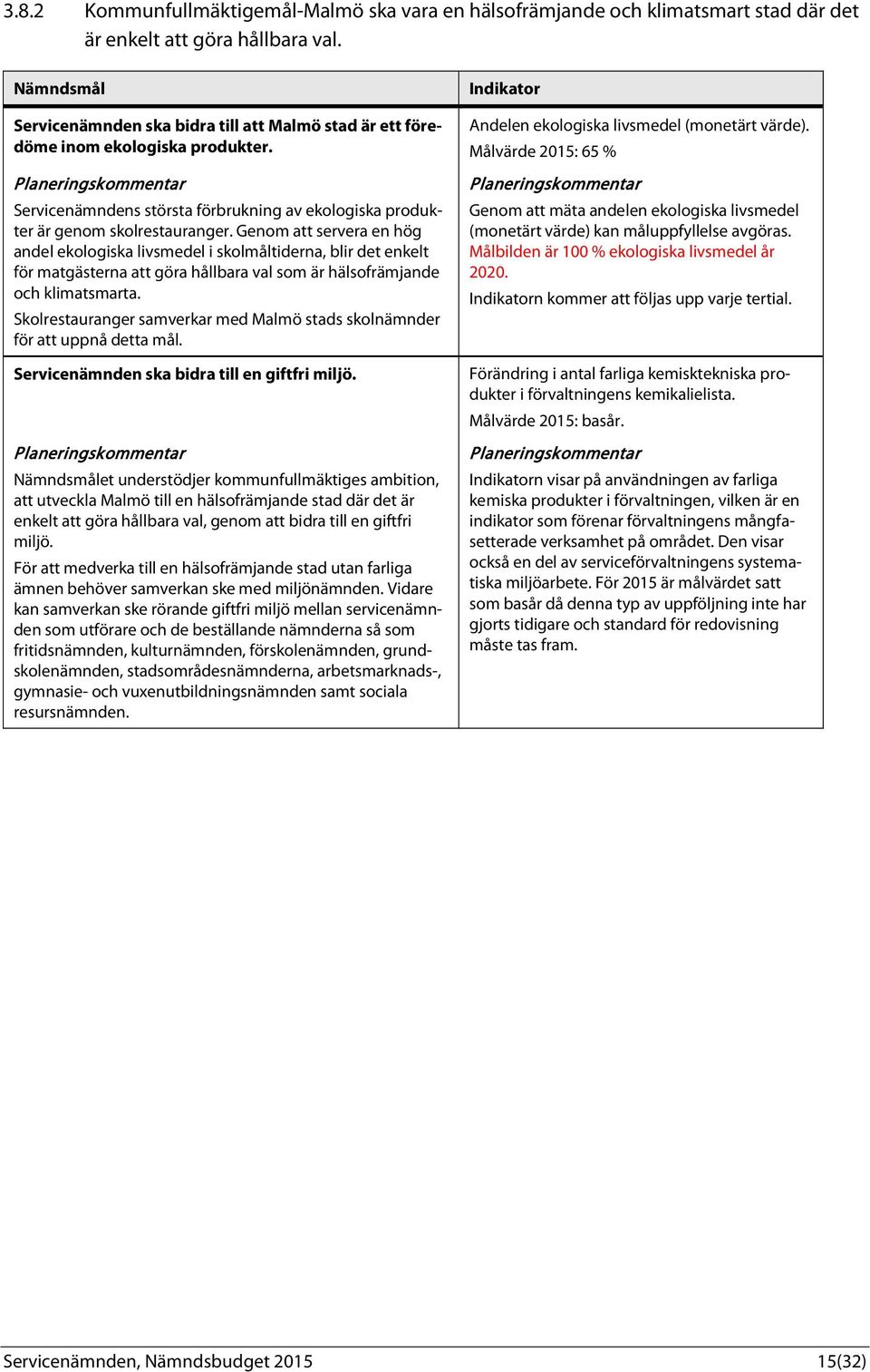 Genom att servera en hög andel ekologiska livsmedel i skolmåltiderna, blir det enkelt för matgästerna att göra hållbara val som är hälsofrämjande och klimatsmarta.